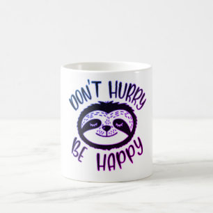 Slothin" im Stil Kaffeetasse