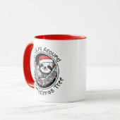 Slothing Around the Christmas Tree Mug Tasse (Vorderseite Links)