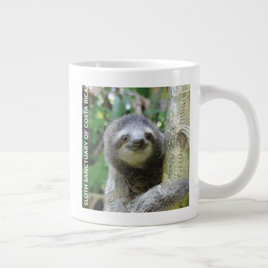 SlothKaffeepause-Tasse Jumbo-Tasse (Rechts)
