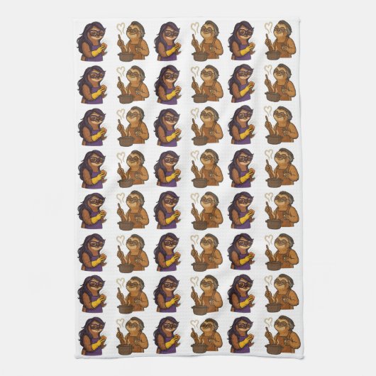 SlothMint Domestic Duo Geschirrtuch (Vertikal)