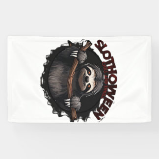 Slothoween Chill And Thrill - Gruseliger Faultier  Banner