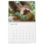 Sloths 12-monatige Kalender Sloth Fotografien (Jan 2027)