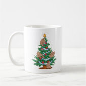 SLOTHS CHRISTMAS TREE KAFFEETASSE (Links)