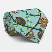Sloths-Krawatte Krawatte (Gerollt)