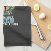 Sloths Sloth T-Shirt Geschirrtuch (Viertel Falte)