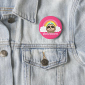 SlothUnicorn Slothicorn Abzeichen-Knopf-Button Button (Beispiel)