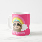 SlothUnicorn Slothicorn Tasse (Vorderseite Links)
