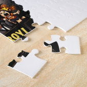Slothzilla zu faul zum Zerstören, lustiges Kaiju-M Puzzle (Seite)