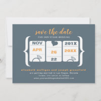 Slotmaschine Save the Date - Hochfahren