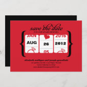 Slotmaschine Save the Date - Hochfahren (Vorne/Hinten)