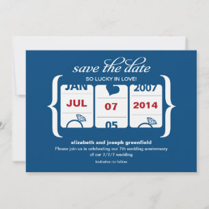 Slotmaschine Save the Date - Hochzeitstag