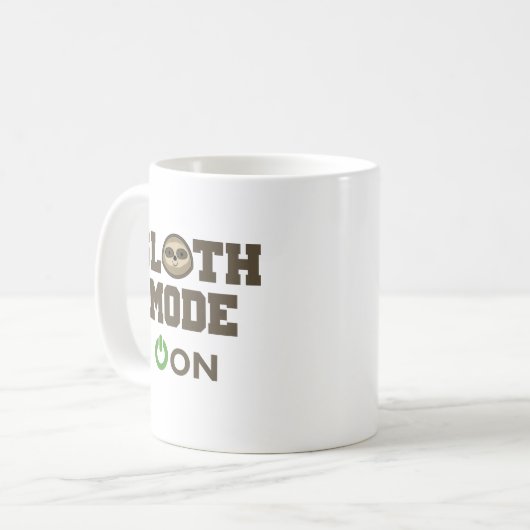 Slotmodus eingeschaltet kaffeetasse (Vorderseite Links)