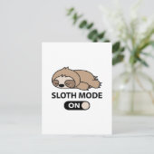 Slotmodus eingeschaltet postkarte (Stehend Vorderseite)