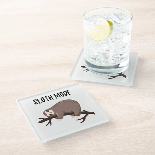 Slotmodus Glasuntersetzer (Schrägansicht)