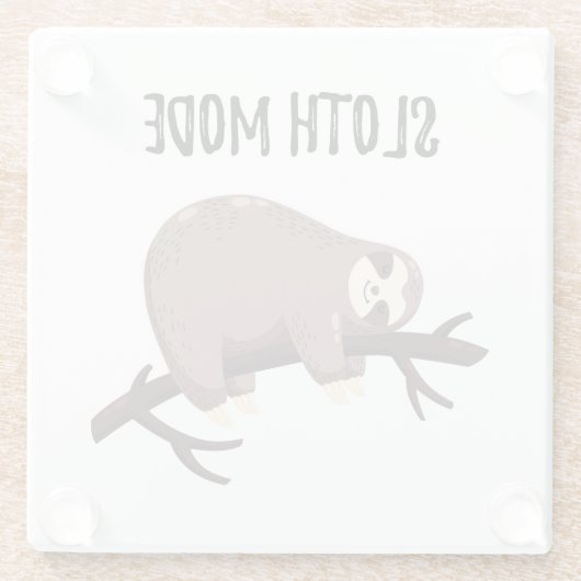 Slotmodus Glasuntersetzer (Rückseite)