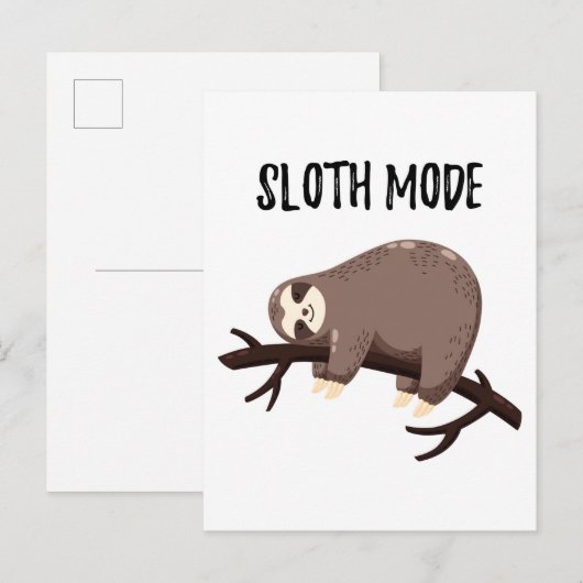 Slotmodus Postkarte (Vorne/Hinten)