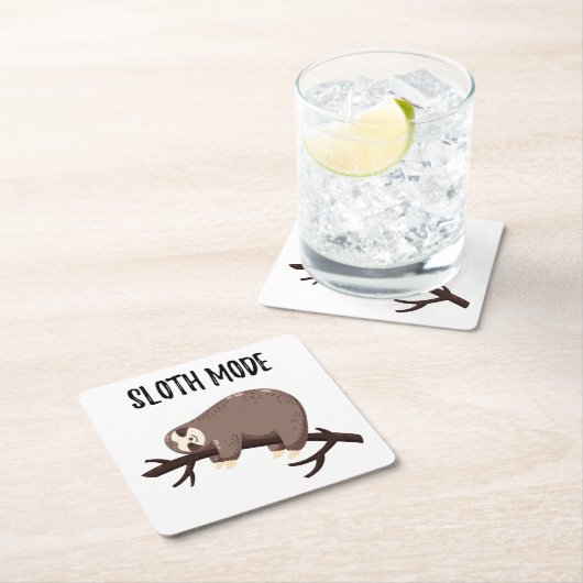 Slotmodus Rechteckiger Pappuntersetzer (Vor Ort)