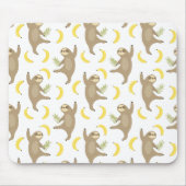 Slots & Bananen-Muster Mousepad (Vorne)