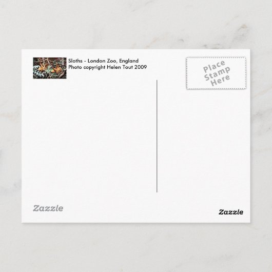 Slots Postkarte (Rückseite)