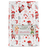 Slots und Fuchs Anpassen von Text und Namen Mittlere Geschenktüte (Vorderseite)