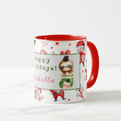 Slots und Fuchs Anpassen von Text und Namen Tasse (VorderseiteRechts)