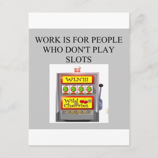 Slotspielercasino Postkarte (Vorderseite)