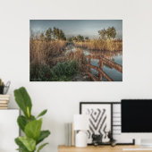 Slough am Morgen Print Poster (Heimbüro)