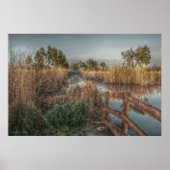 Slough am Morgen Print Poster (Vorne)