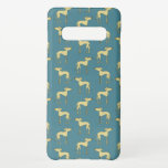 Sloughi Arabian Greyhound Dog Pattern Samsung Galaxy S10  Hülle<br><div class="desc">Ein Muster von zauberhaften Sloughi Arabian Greyhound Sighthound Hunden.</div>