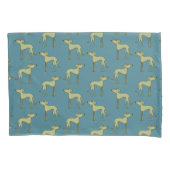 Sloughi Dog Pattern Kissenbezug (Vorderseite-Links)