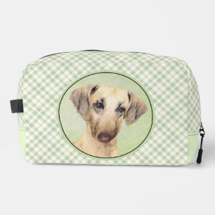 Sloughi Malerei Golden Sand Niedliche Original Hun Waschbeutel