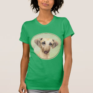 Sloughis-Malerei - Niedliche Original Hunde-Kunst T-Shirt