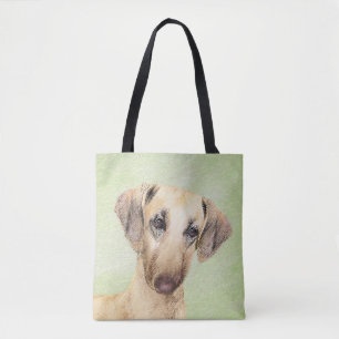 Sloughis-Malerei - Niedliche Original Hunde-Kunst Tasche