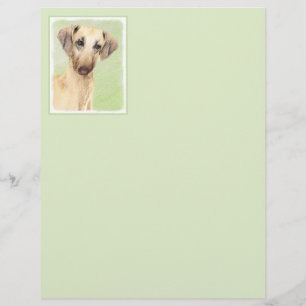 Sloughis-Malerei - Niedliche Original Hundekunst