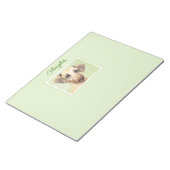 Sloughis-Malerei - Niedliches Original-Hundeart-Ed Notizblock (angewinkelt)