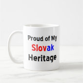 slovak Erbe Kaffee Tasse (Links)