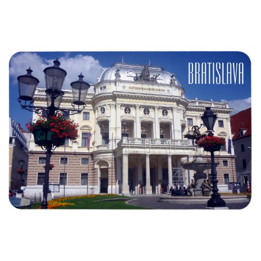 Slovak-Theater Magnet (Horizontal)