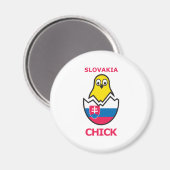 Slovakia Chick Magnet (Vorderseite/Rückseite)