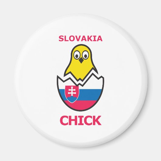 Slovakia Chick Magnet (Vorne)