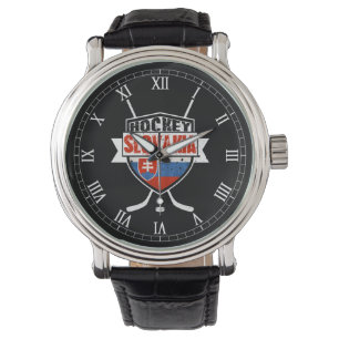 Slovakia Eishockey Logo Wrist Watch Armbanduhr