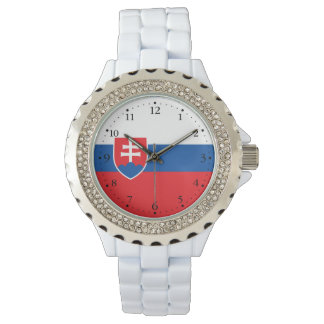 Slovakia Flag Armbanduhr