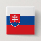 Slovakia Flag Button (Vorderseite)