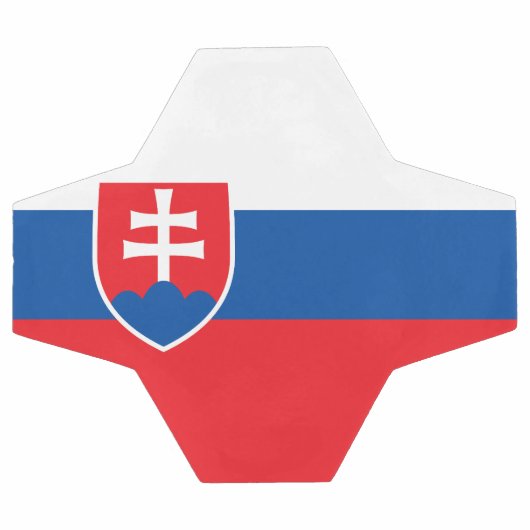 Slovakia Flag Fußball (Flach)