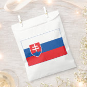 Slovakia Flag Geschenktütchen (Ausgeschnitten)
