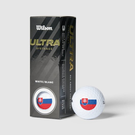 Slovakia Flag Golfball (Verpackungen)