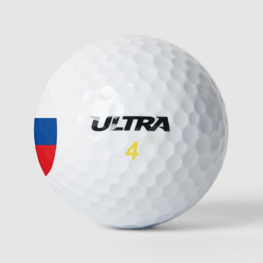 Slovakia Flag Golfball (Logo)