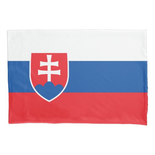 Slovakia Flag Kissenbezug (Vorderseite)