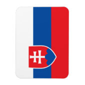 Slovakia Flag Magnet (Vertikal)