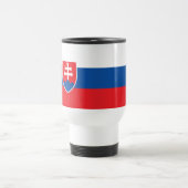 Slovakia Flag Reisebecher (Mittel)