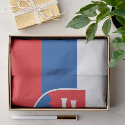 Slovakia Flag Seidenpapier (Geschenk)